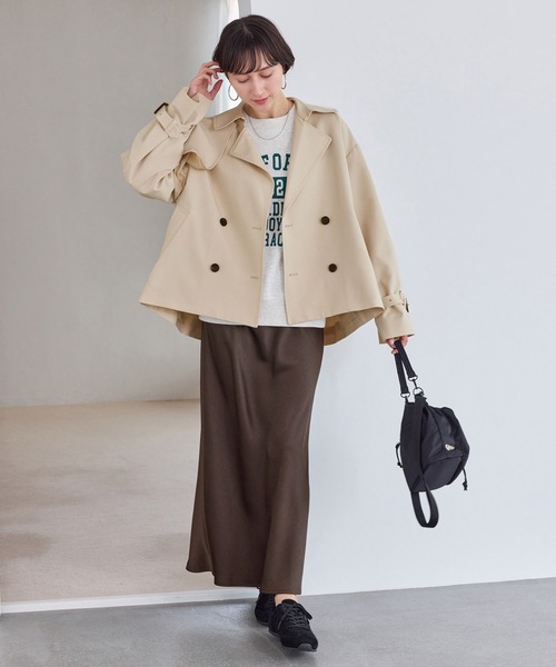 ROPE' PICNIC（ロペ ピクニック） トレンチコート コート ショート丈