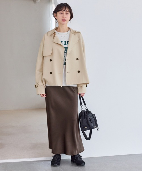 ROPE' PICNIC（ロペ ピクニック） トレンチコート コート ショート丈