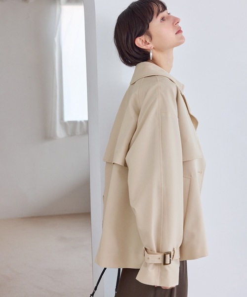 ROPE' PICNIC（ロペ ピクニック） トレンチコート コート ショート丈