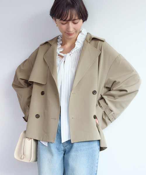 ROPE' PICNIC（ロペ ピクニック） トレンチコート コート ショート丈