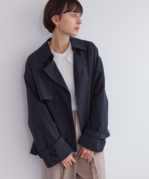 ROPE' PICNIC（ロペ ピクニック） トレンチコート コート ショート丈