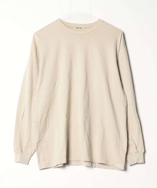AURALEE（オーラリー） 長袖Tシャツ 3(S) グリーン メンズ : ZOZOTOWN