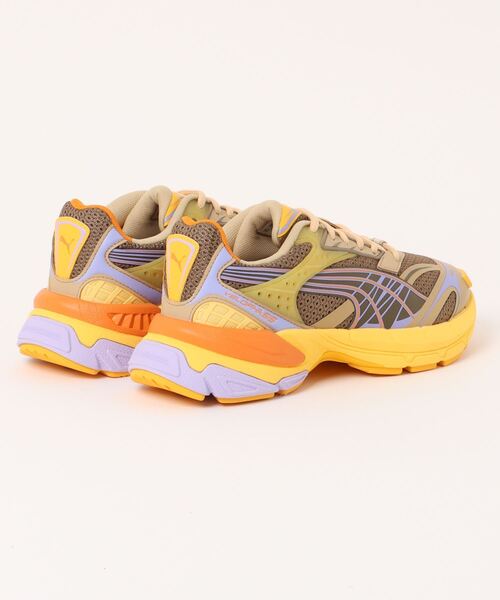 「PUMA」 ローカットスニーカー 25.0cm チョコ メンズ_画像2