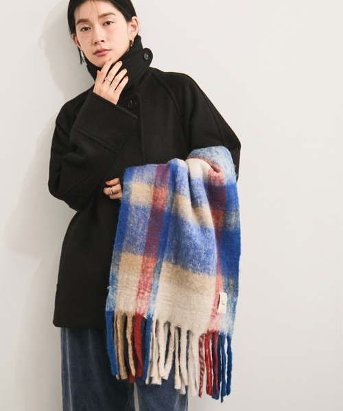 「The Bagmati」 マフラー FREE ブルー レディース_画像8