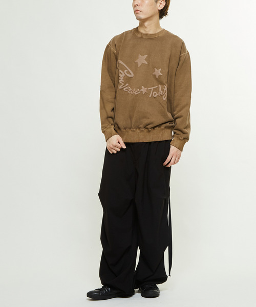 「CONVERSE TOKYO」 スウェットカットソー SMALL ブラック レディース_画像3