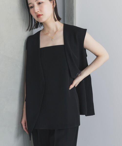 セットアップ ジレ+キャミソールセットアップ レディース : ZOZOTOWN
