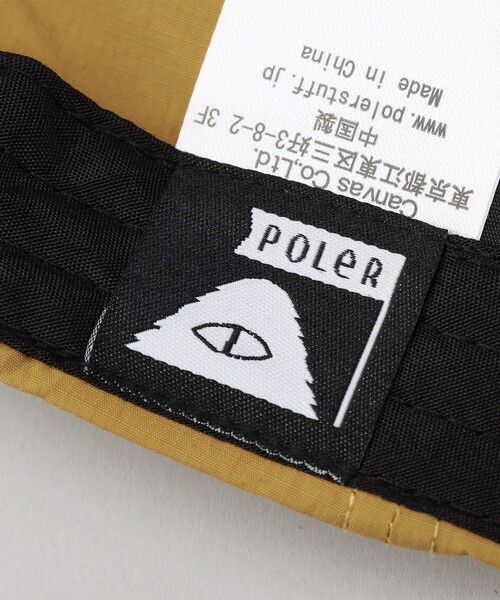 「POLeR」 キャップ ONE SIZE ブラック メンズ_画像9