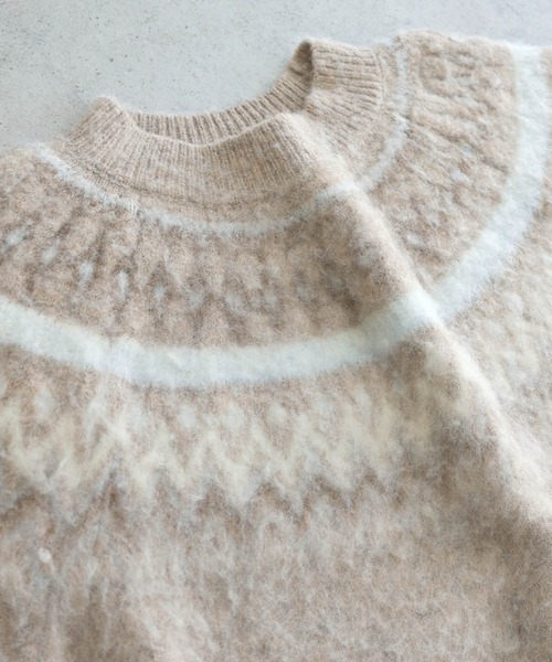 「Freesia by andme」 長袖ニット M グレー レディース_画像9