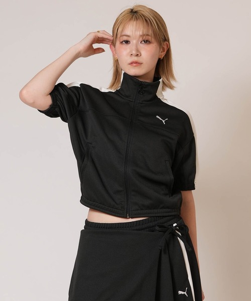 PUMA（プーマ） コート アウター レディース 半袖 トラックジャケット