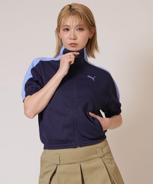 PUMA（プーマ） コート アウター レディース 半袖 トラックジャケット 