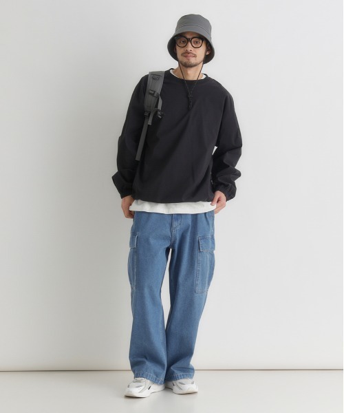 CAMP7（キャンプセブン） tシャツ 「CAMP7」アクティブ ロングスリーブ