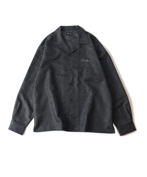 「Subciety」 長袖シャツ LARGE ブラック メンズ_画像3