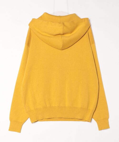 CABaN コットン カシミヤ プルオーバー パーカー イエロー CABaN 