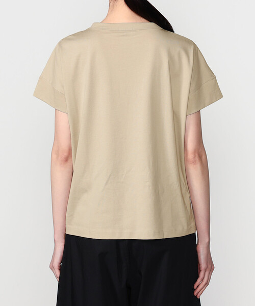 tシャツ handvaerk | 60/2 ボトルネックTシャツ WOMEN レディースの画像