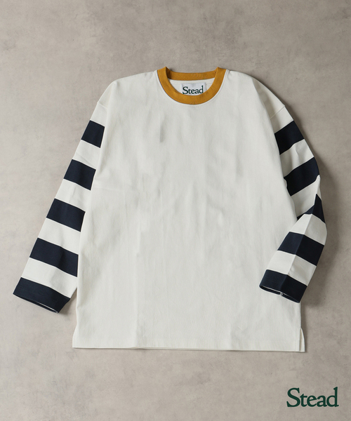 限定特価！定価約7万JOURNAL STANDARD STEAD JOURNAL STANDARD J.S HOMESTEAD tシャツ Stead / レーサー スリーブ