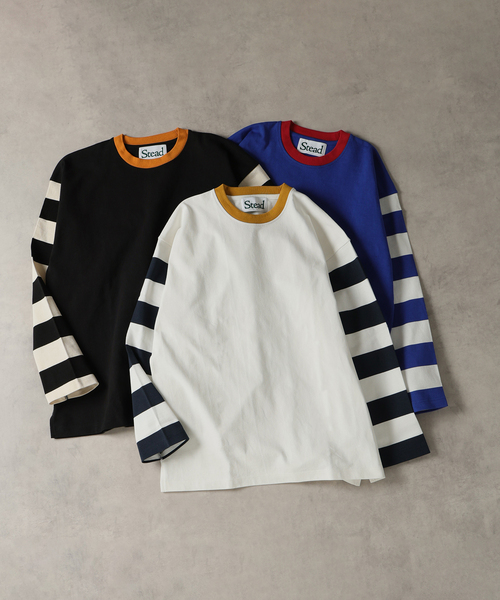 JOURNAL STANDARD J.S HOMESTEAD tシャツ Stead / レーサー スリーブ