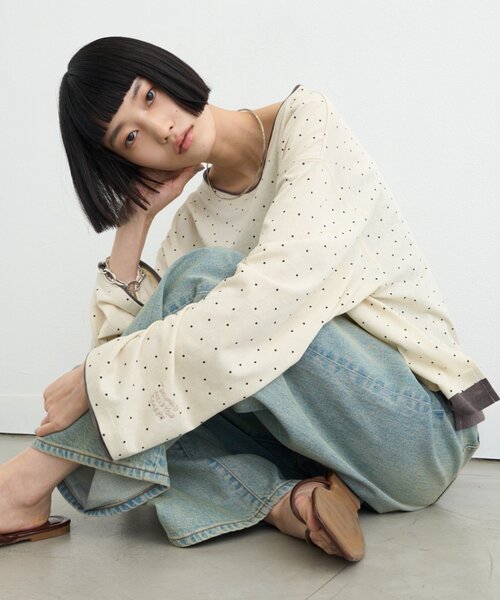 CIAOPANIC TYPY（チャオパニックティピー） tシャツ 「接触冷感/ドット