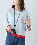 tシャツ 「接触冷感/一枚で決まる」フェイクレ...の詳細画像1