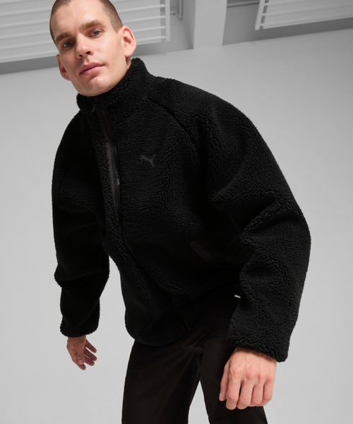 「PUMA」 ブルゾン MEDIUM ベージュ メンズ_画像2