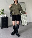 ブルゾン アウター 「UVカット」バックヨーク...の詳細画像1
