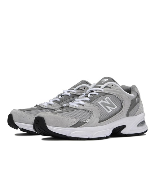 「New Balance」 ローカットスニーカー 23.5cm グレー メンズ_画像5
