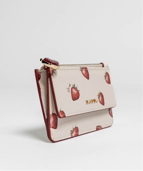RANDA(ランダ) カードケース 「Cherry&Strawberry」チャーム付き RANDA(ランダ) カードケース 「Cherry&Strawberry」チャーム付き