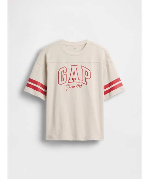 GAP（ギャップ） tシャツ オーバーサイズ GAPロゴ シーム Tシャツ 