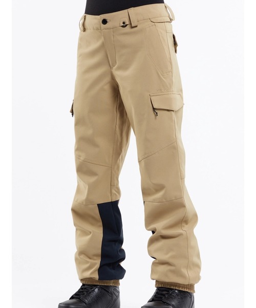 「VOLCOM」 カーゴパンツ X-LARGE ダークカーキ レディース_画像6