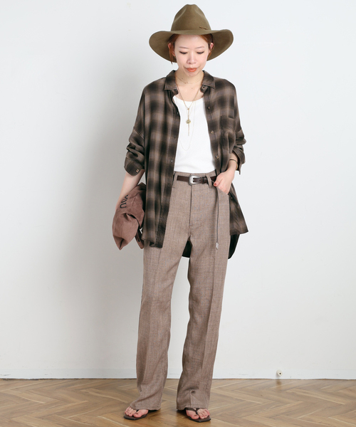 パンツ 「Wrangler/ラングラー」ランチャードレス レディースの画像