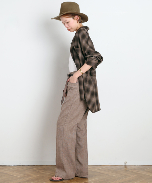 パンツ 「Wrangler/ラングラー」ランチャードレス レディースの画像