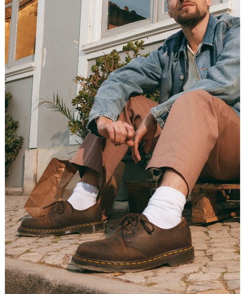 Dr.Martens（ドクターマーチン） シューズ UK6 ダークブラウン メンズ