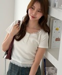 ヘンリーネック tシャツ 半袖 ヘンリーネック...の詳細画像3