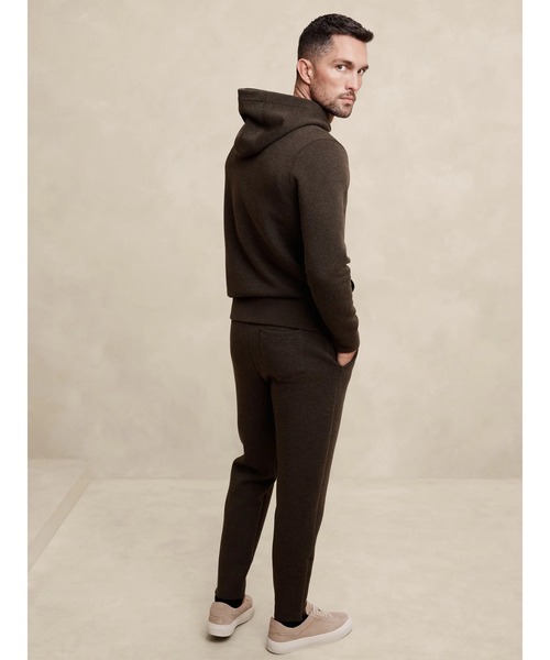 「BANANA REPUBLIC FACTORY STORE」 イージーパンツ M ブラウン メンズ_画像5
