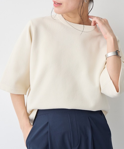 「for/c」 半袖ニット M ピンク レディース_画像7