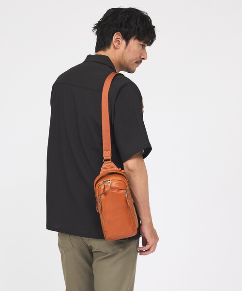 希少アーカイブ　大人気✨kolor カラー Alminium ウェストバッグ ABAHOUSE（アバハウス） ウエストポーチ 「DOUBLES / ダブルス」レザー