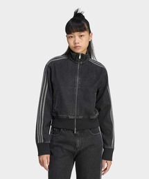  アディダス デニム トラックトップ レディース ジャケット adidas（アディダス） デニムジャケット gジャン ファイアーバード