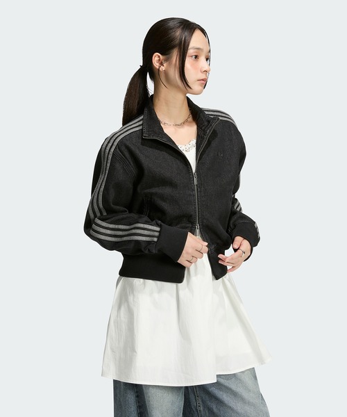adidas（アディダス） デニムジャケット gジャン ファイアーバード