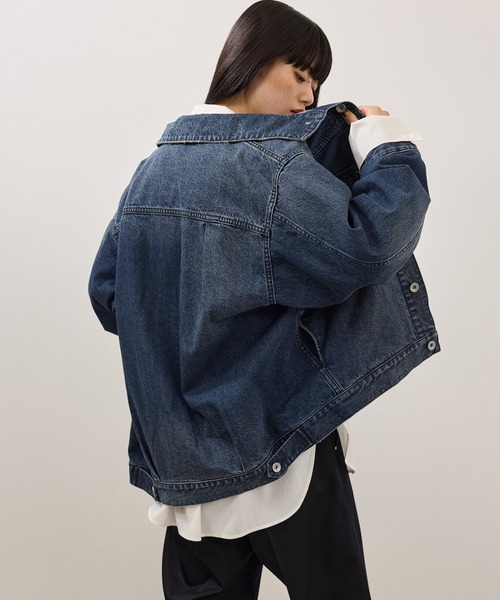 ADAM ET ROPE'（アダムエロペ） デニムジャケット gジャン 「WEB限定