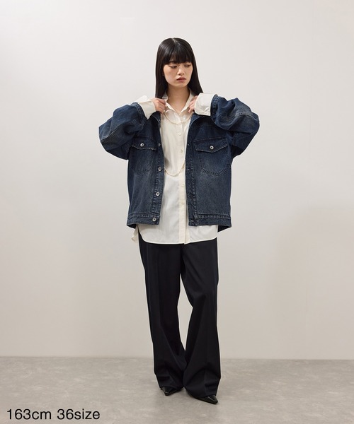 ADAM ET ROPE'（アダムエロペ） デニムジャケット gジャン 「WEB限定