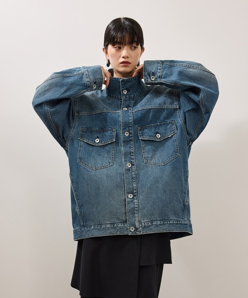 ADAM ET ROPE'（アダムエロペ） デニムジャケット gジャン 「WEB限定
