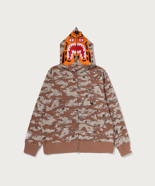 A BATHING APE（アベイシングエイプ） パーカー TIGER CAMO TIGER FULL