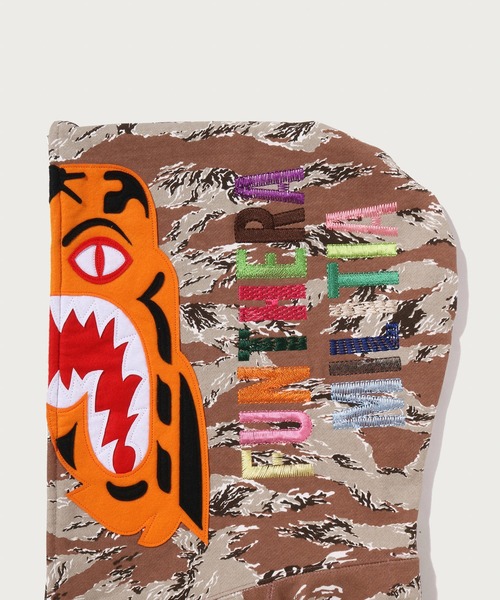 A BATHING APE COLOR CAMO TIGER 完売品 A BATHING APE（アベイシングエイプ） パーカー TIGER CAMO TIGER FULL