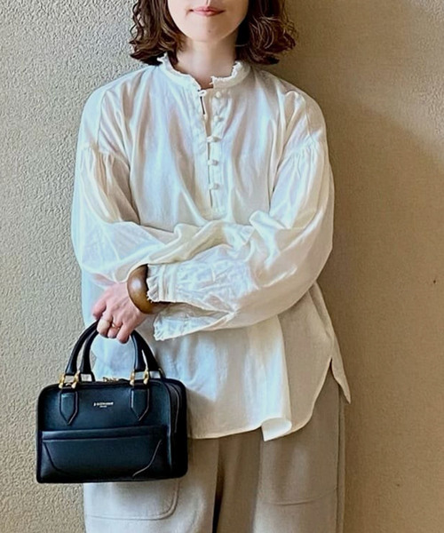 「JOURNAL STANDARD LUXE」 長袖ブラウス - ピンク レディース_画像2