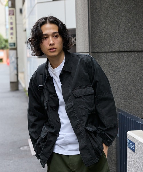 orSlow（オアスロウ） デニムジャケット gジャン STONE BLACK B.D.U