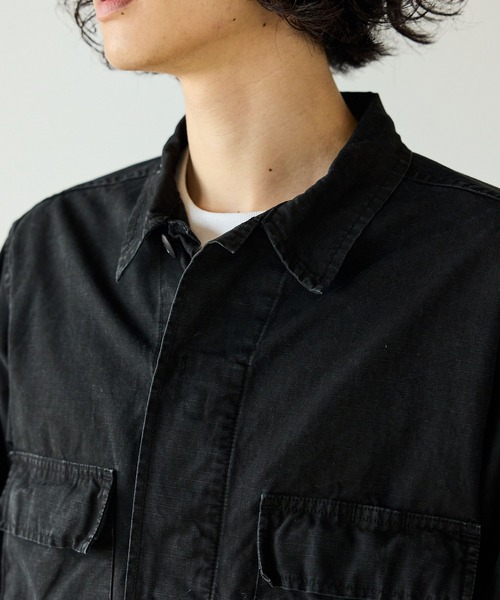 orSlow オアスロウ 3rd デニムジャケット 黒 日本製 M orSlow（オアスロウ） デニムジャケット gジャン STONE BLACK B.D.U
