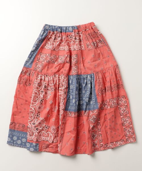 「NEEDLE WORKS」 「KIDS」フレアスカート 150cm レッド キッズ_画像2