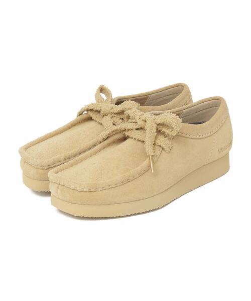 クラークス　ワラビー　デッキシューズ　モカシン　ベージュ Clarks（クラークス） デッキシューズ モカシン Clarks: ワラビー