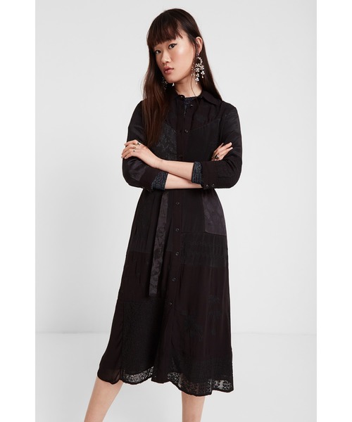 限定価格セール ワンピース パッチワークワーク風ワンピース Zozotown Paypayモール店 通販 Paypayモール メール便なら送料無料 Www Doctor Plan Com