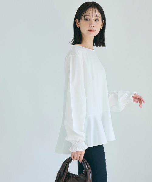 ニット セーター ベストセットフレアブラウス レディース | coca | 10