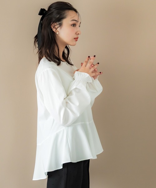 ニット セーター ベストセットフレアブラウス レディース | coca | 25